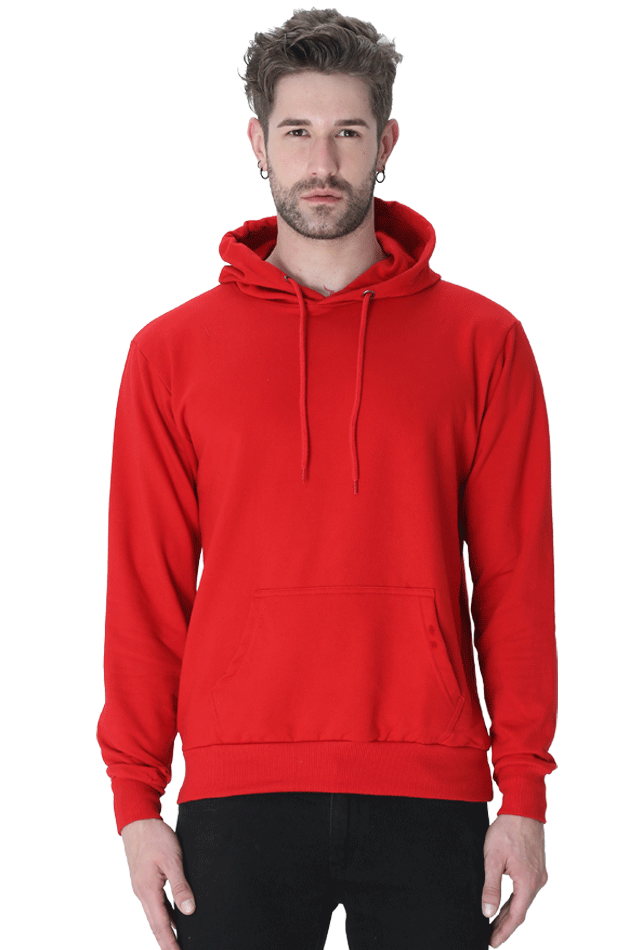 TrendyTreasurrs Men's Plain Hoodie – Effortlessly Cool, All-Day Comfort