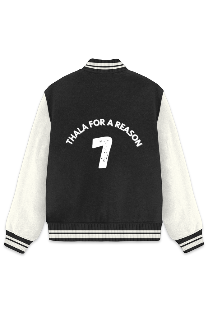 TrendyTreasurrs Puff Jacket – Thala for a Reason (Dhoni Edition)