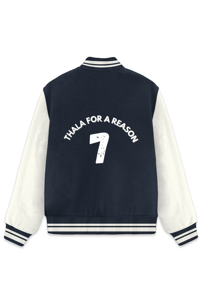 TrendyTreasurrs Puff Jacket – Thala for a Reason (Dhoni Edition)