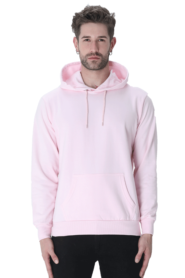 TrendyTreasurrs Men's Plain Hoodie – Effortlessly Cool, All-Day Comfort