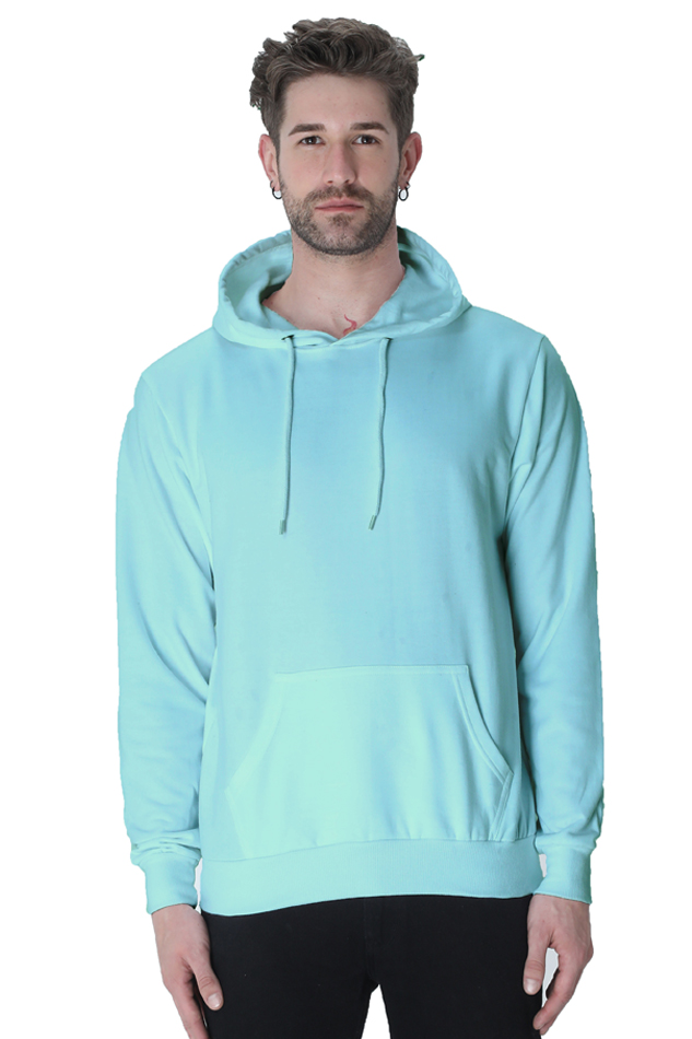 TrendyTreasurrs Men's Plain Hoodie – Effortlessly Cool, All-Day Comfort